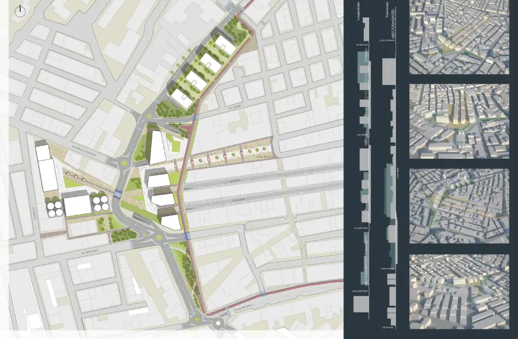 Strategia di rigenerazione urbana con analisi territoriale, mobilità e spazi pubblici – Architetto Specchio, Bolzano